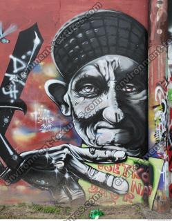 Photo Texture of Wall Graffiti 0017